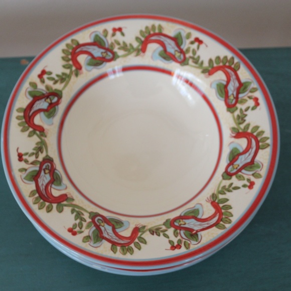 Pottery Barn Dining Set Of 4 Souppasta Bowls By Poshmark